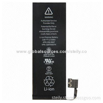 High Quality 1,510mAh Replacement Li-ion Polymer Battery for iPhone 5C, with Quality GuaranteeNew